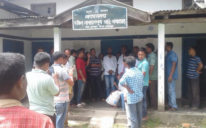 নাৰায়ণপুৰ উন্নয়ন খণ্ডত বিজেপি পালিনেতাৰ নিৰ্দেশত চলে বিডিঅ'-পঞ্চায়ত সচিব