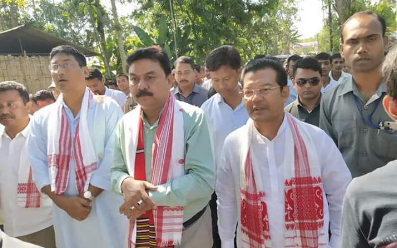 মাজুলীৰ ভকতিদুৱাৰত পঞ্চায়ত নিৰ্বাচনৰ ৰণডংকা বজাই বিজেপিৰ বিশাল পৃষ্ঠা প্ৰমুখ সমাৰোহ