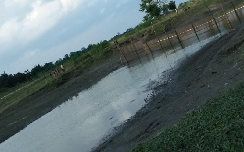লাওখোৱা অভয়াৰণ্যত অবৈধ ভেটাৰে মৎস্য চিকাৰ