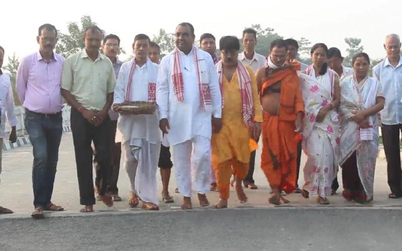 গৌৰীনাথ শিৱমন্দিৰত মহালয়া উদ্যাপন