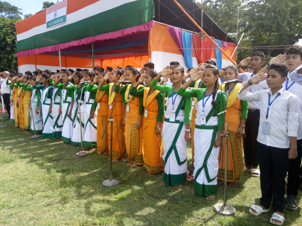 তামুলপুৰত ৭২সংখ্যক স্বাধীনতা দিৱস উদ্‌যাপন