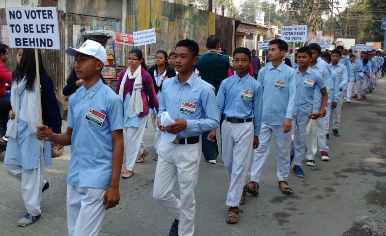 বঙাইগাঁৱত ৰাষ্ট্ৰীয় ভোটাৰ দিৱস পালন