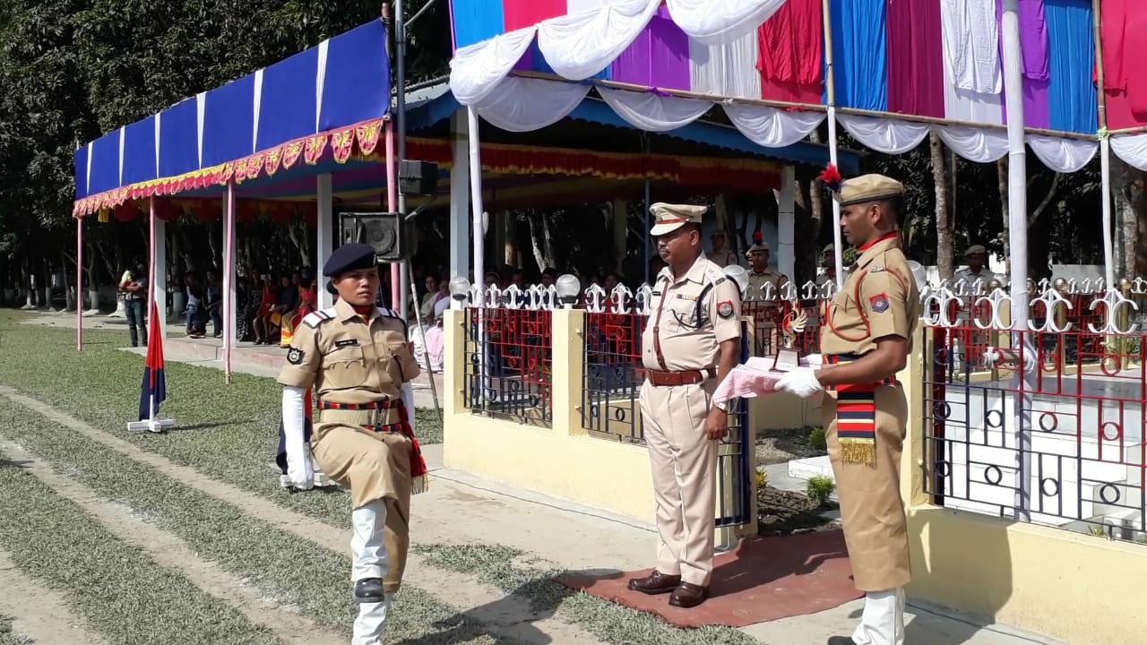 দৌলাশালস্থিত চতুৰ্দশ অসম আৰক্ষী বাহিনীত দীক্ষান্ত সমৰোহ