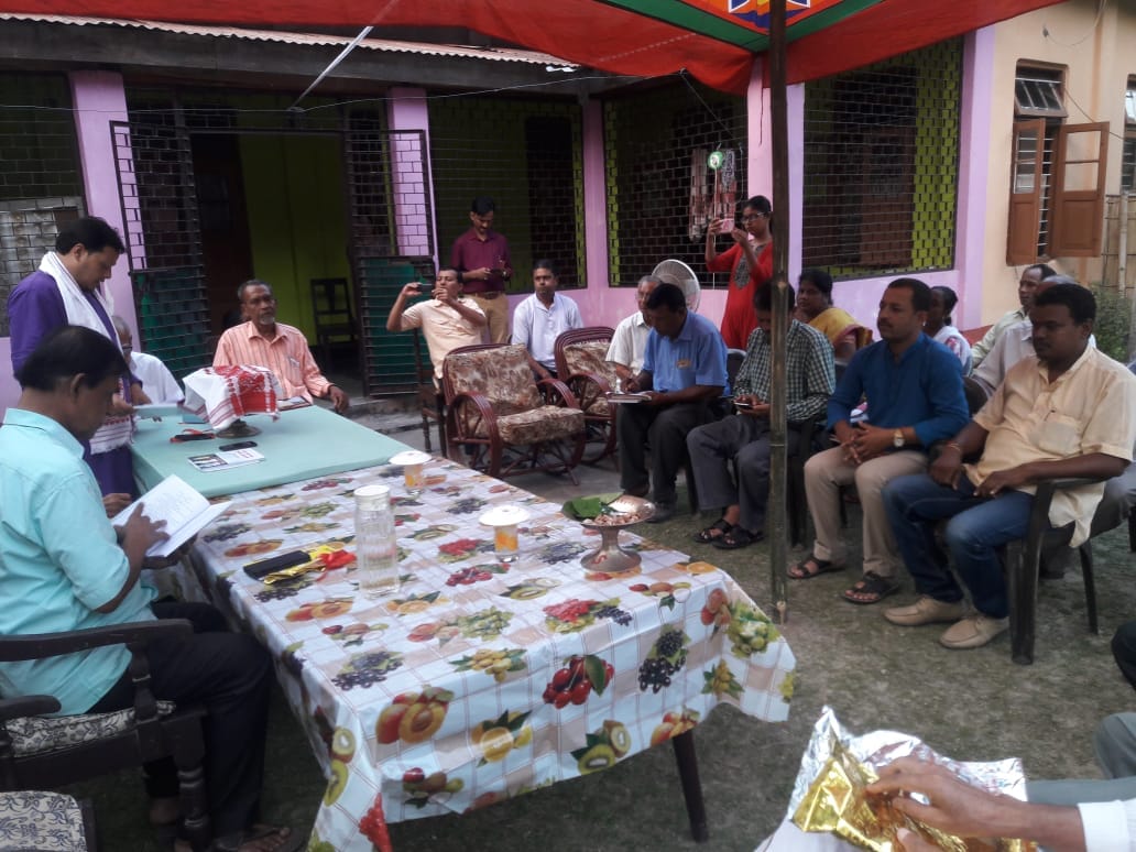 মঙলদৈ সাহিত্য চ'ৰাৰ ২৪৩সংখ্যক বৈঠকত গৃহ উন্মোচন