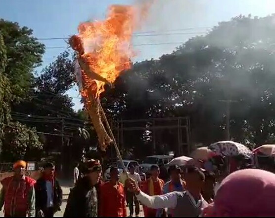 মৰিগাঁৱৰ বিধায়ক ৰমাকান্ত দেউৰীৰ বিৰুদ্ধে গৰজি উঠিল তিৱা জাতীয় ঐক্য মঞ্চ