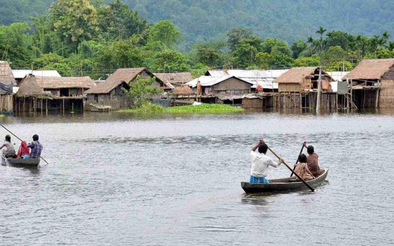 অসমৰ বান-গৰাখহনীয়াক ৰাষ্ট্ৰীয় সমস্যা হিচাপে ঘোষণা নকৰে কেন্দ্ৰই