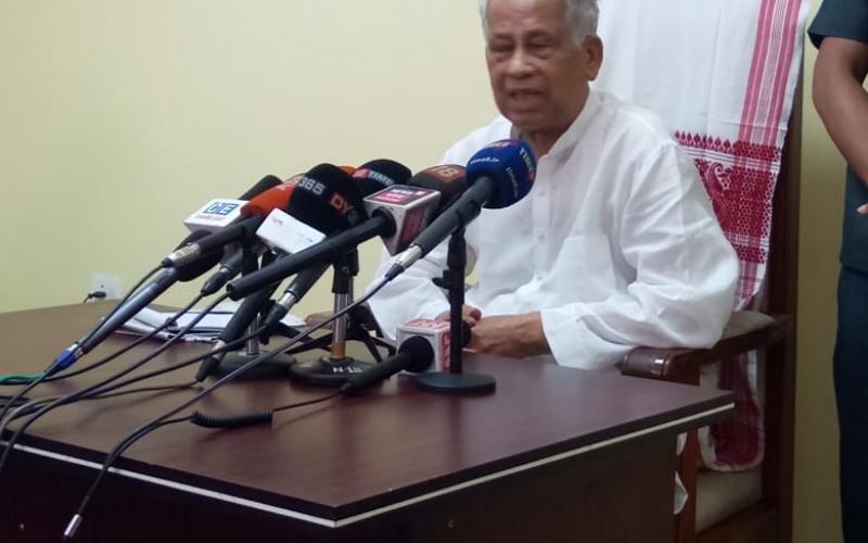 বাজপেয়ীৰ চিতাভস্মক লৈ বিজেপিয়ে ৰাজনীতি কৰাৰ অভিযোগ তৰুণ গগৈৰ