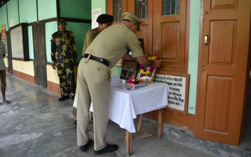 বইটামাৰীত ছহিদ বিমল বৰুৱাক বি এছ এফৰ স্মৰণ