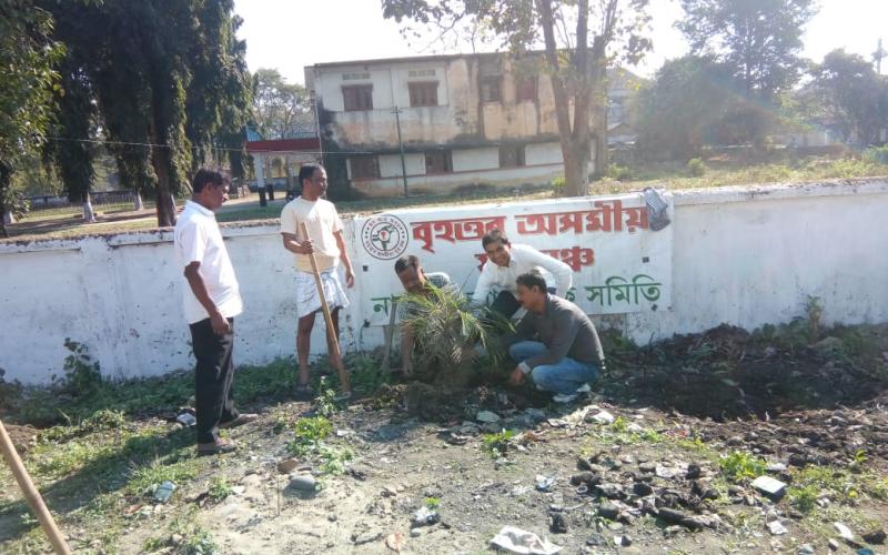 নামৰূপত নৱবৰ্ষ উপলক্ষে বৃক্ষ ৰোপণ