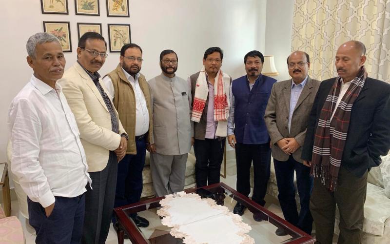 মেঘালয়ৰ মুখ্য মন্ত্ৰীৰে গুৰুত্বপূৰ্ণ বৈঠকত উত্তৰ-পূৰ্বাঞ্চল ভিত্তিত ঐক্যবদ্ধ সংগ্ৰামৰ পোষকতা অগপৰ