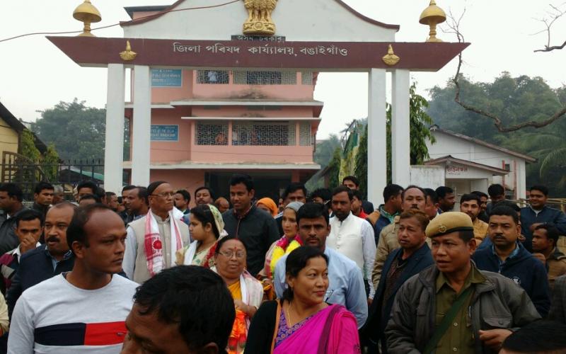 বঙাইগাঁৱত এআইইউডিএফৰ সৰ্মথনত অগপৰ জিলা পৰিষদ গঠন