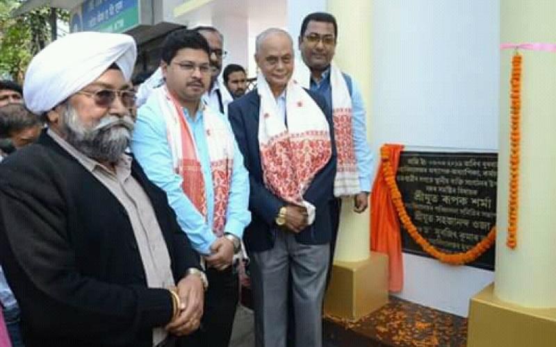 আনন্দৰাম ঢেকিয়াল ফুকন মহাবিদ্যালয়ৰ নৱনিৰ্মিত মুখ্যদ্বাৰ উদ্বোধন