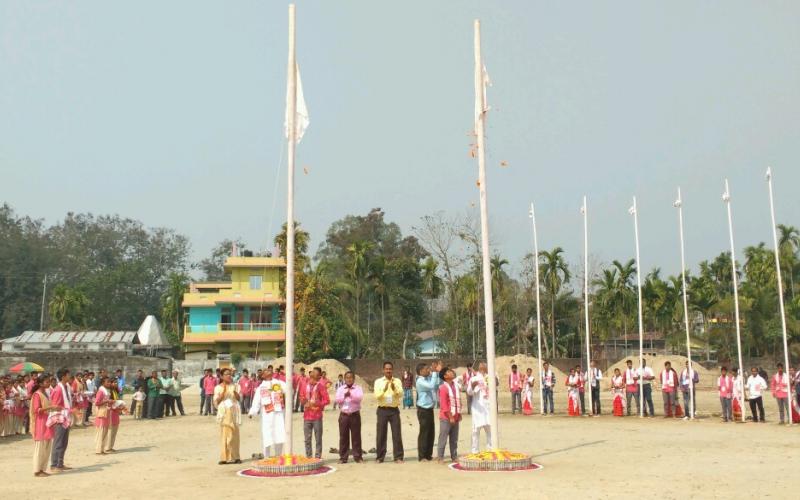 পুৰণি বঙাইগাঁও হাইস্কুলৰ ৰূপালী জয়ন্তী বৰ্ষৰ সামৰণী অনুষ্ঠান আৰম্ভ