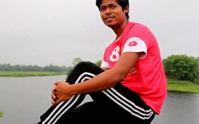 Nabin Rabha,Footboler