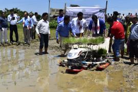 ৰাণীত কৃষি যান্ত্ৰিকীকৰণ প্ৰদৰ্শন আৰু প্ৰশিক্ষণ অনুষ্ঠান