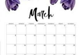 March