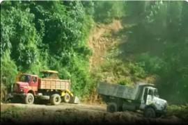 Kaziranga Hill destroying